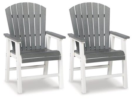 Transville Outdoor Dining Arm Chair (Set of 2) Supply