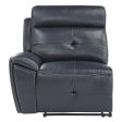 Avenue Left Side Reclining Chair in Navy 9469NVB-LR Fashion