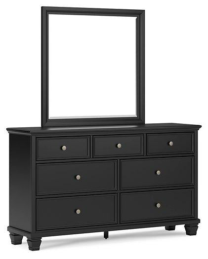 Lanolee Dresser and Mirror Online Hot Sale