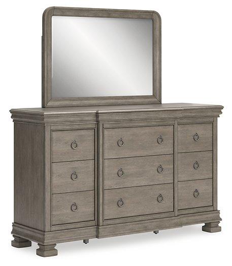 Lexorne Dresser and Mirror Online now