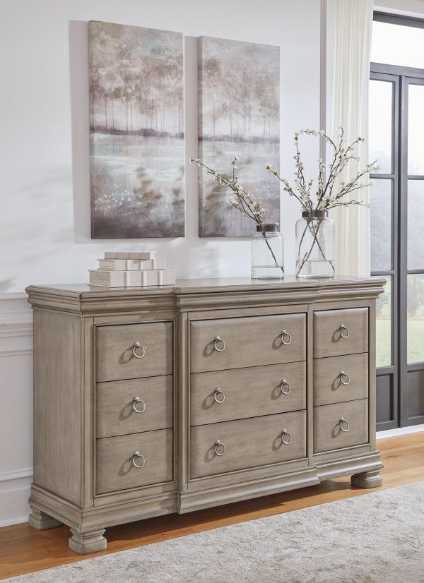 Lexorne Dresser and Mirror Online now