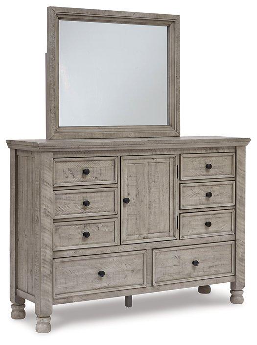 Harrastone Dresser and Mirror Cheap