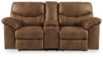 Boxberg Reclining Loveseat with Console Supply