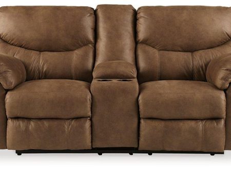 Boxberg Reclining Loveseat with Console Supply