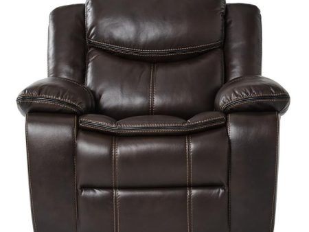 Bastrop Glider Reclining Chair in Brown 8230BRW-1 on Sale