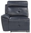 Avenue Left Side Reclining Chair in Navy 9469NVB-LR Fashion