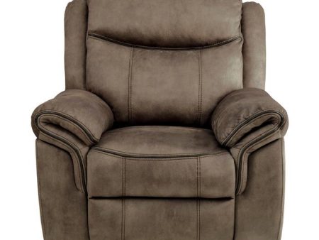 Aram Glider Reclining Chair in Dark Brown 8206NF-1 on Sale