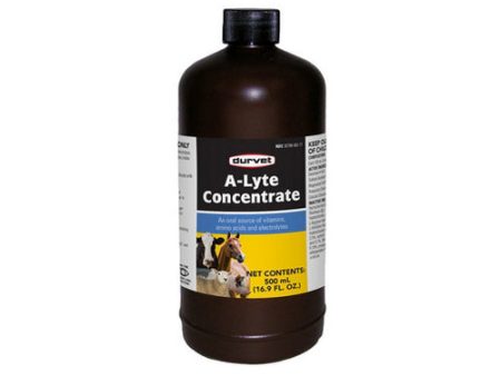 A-Lyte For Livestock Concentrate 500 Ml by Durvet Hot on Sale