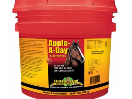 Apple-A-Day Electrolyte For Horses 15 Lbs by Finish Line Horse Products, Inc. Online Hot Sale