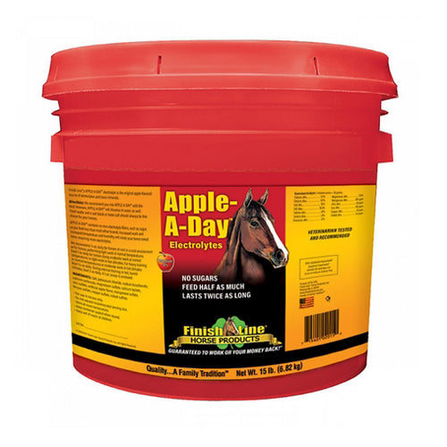 Apple-A-Day Electrolyte For Horses 15 Lbs by Finish Line Horse Products, Inc. Online Hot Sale