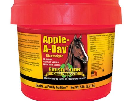 Apple-A-Day Electrolyte For Horses 5 Lbs by Finish Line Horse Products, Inc. For Sale