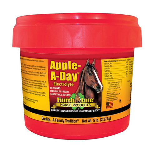 Apple-A-Day Electrolyte For Horses 5 Lbs by Finish Line Horse Products, Inc. For Sale