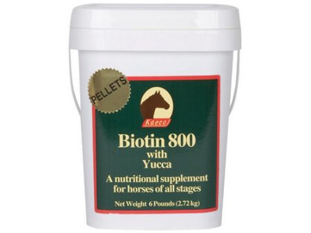 Biotin 800 For Horses Pellets 6 Lbs by Kaeco Online Sale