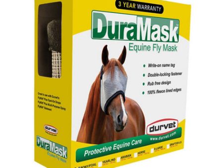 Duramask Equine Fly Mask Without Ears Without Ears Pony Foal 1 Each by Durvet Sale