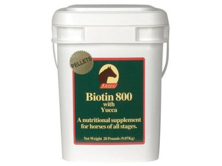 Biotin 800 For Horses Pellets 20 Lbs by Kaeco For Discount