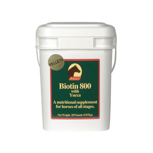 Biotin 800 For Horses Pellets 20 Lbs by Kaeco For Discount