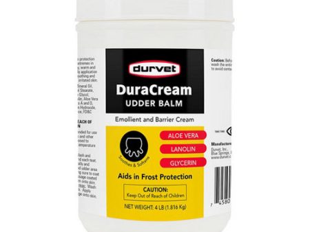 Duracream Teat And Udder Balm 4 Lbs by Durvet Fashion